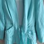 Turquoise limited edition blazer Nanette lepore vintage original Image 8