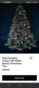 Paul Costello Christmas 7.5 white Tree