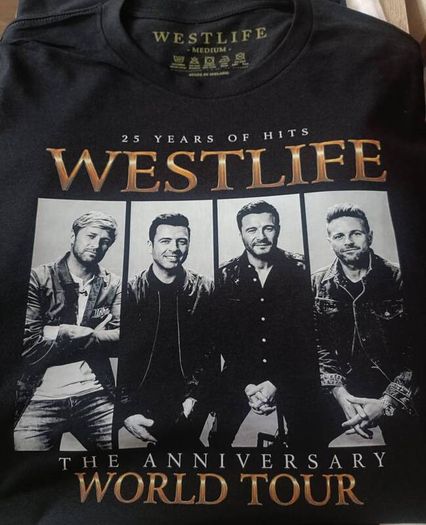 Westlife tshirts