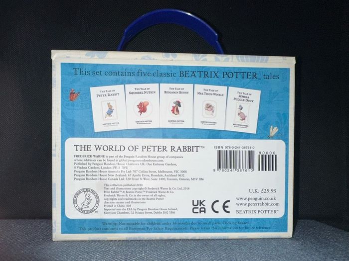 The World of Peter Rabbit Beatrix Potter story collection book set