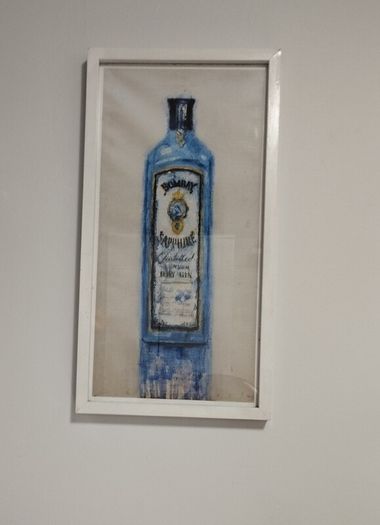 Bombay Sapphire Gin Print