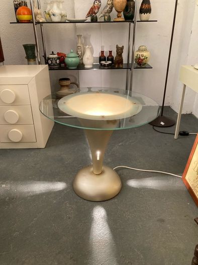 Art Deco illuminated Table - Warehouse and Showroom Open Saturday 18th April 12 til 4pm Eircode R95T227