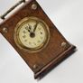 Antique 1800s Table Clock for Restoration project Alarm Wecker works Image 2