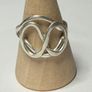 Handmade sterling silver ring size N1/2 Image 4