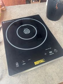 Buffalo Touch Control Single Induction Hob 3kW