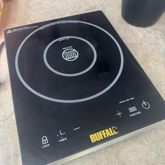 Buffalo Touch Control Single Induction Hob 3kW