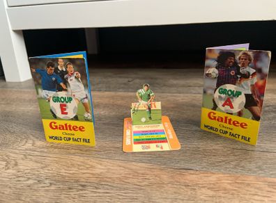 Ireland World Cup 94 memorabilia cards & booklet (Andy Townsend / Group E)