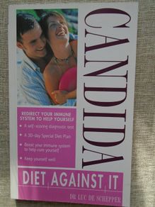 Candida,Diet against it,Paperback book, Recipe book,