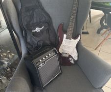 Childs electric guitar
