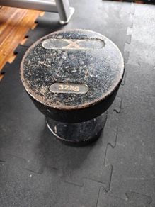 Dumbbell 32 kg gym equipment