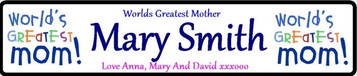 Personalised Birthday Plates