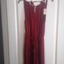 NEW Oasis Wine Dress Image 2