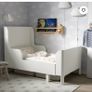 Extendable bed, white, 80x200 cm Image 4