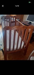 Wooden cot
