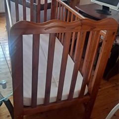 Wooden cot
