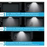 LED Solar Lights for Outdoor Use with Motion Sensor and Remote Control Image 5