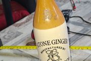 Old Levack Bros. Edinburgh Stone Ginger Beer Bottle Stoneware
