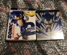 Sonic the Hedgehog 1,2,3 all 4K Steelbooks Dolby Atmos/Vision