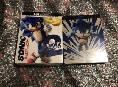 Sonic the Hedgehog 1,2,3 all 4K Steelbooks Dolby Atmos/Vision