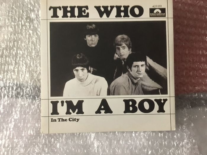 Im a Boy /In the City The Who Picture Sleeve