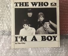 Im a Boy /In the City The Who Picture Sleeve