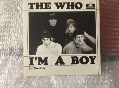 Im a Boy /In the City The Who Picture Sleeve