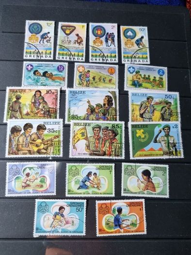 Stamp lot 1442 Scouts