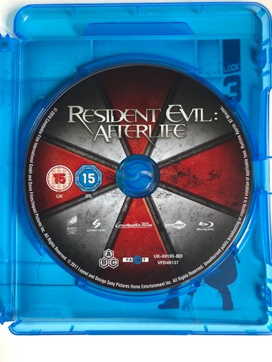 Resident Evil Afterlife [2010] Milla Jovovich, Ali Larter, Kim Coates, Shawn Roberts, Spencer Locke, Boris Kodjoe & Wentworth Miller [Blu-ray Movie]