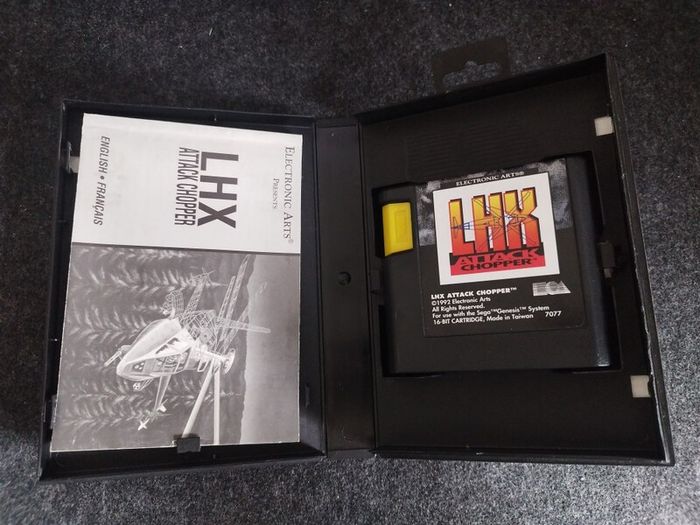 LHX Attack Chopper Sega Megadrive