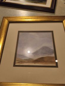 A print of the hill in lovely golding frame.