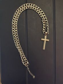 Stainless Steel Cross Necklace