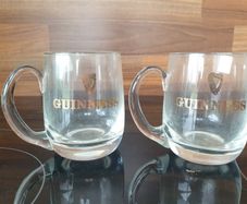 Guinness half pint Tankards