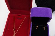 9ct  yellow gold set