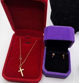 9ct  yellow gold set