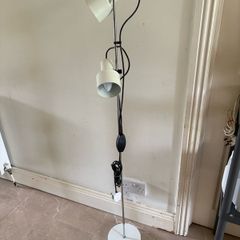 Retro vintage danish style floor lamp, c1960
