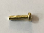 Brass Pan Head M4 x 16 mm Screws pack of 10