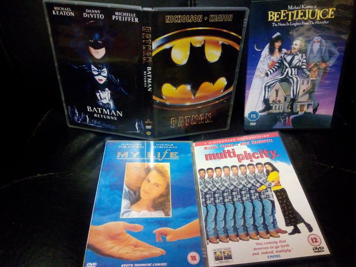 Michael Keaton Dvd Collection Bundle Beetlejuice Batman The Founder Birdman Spotlight Etc