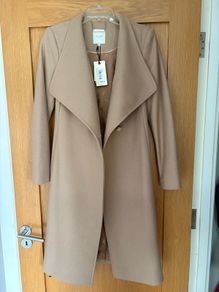 Ted Baker Camel Ladies Long Coat NEW