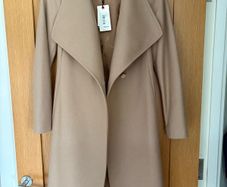 Ted Baker Camel Ladies Long Coat NEW