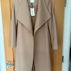 Ted Baker Camel Ladies Long Coat NEW