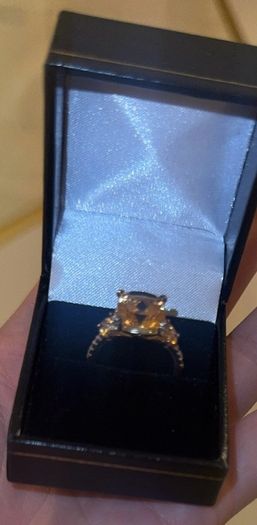 Citrine ring