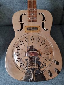 Johnson resonator guitar