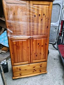 double door wardrobe