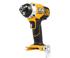 JCB 18V Cordless Impact Driver, 150Nm, 2.0Ah-5.0Ah Li-Ion Batteries, 1/4" Hex Quick Release Chuck