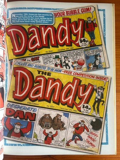 Comic: 'The Beano and The Dandy Heroes'