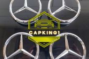 4 x Mercedes Centre Caps (Black) FREE POST