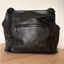 Large black leather bag Image 3