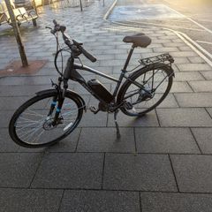 Dawes Mojav-E Electric Hybrid Bike-Graphite Blue