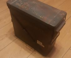 Ammo box.  ammunition case