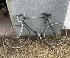 Vintage road racing bike